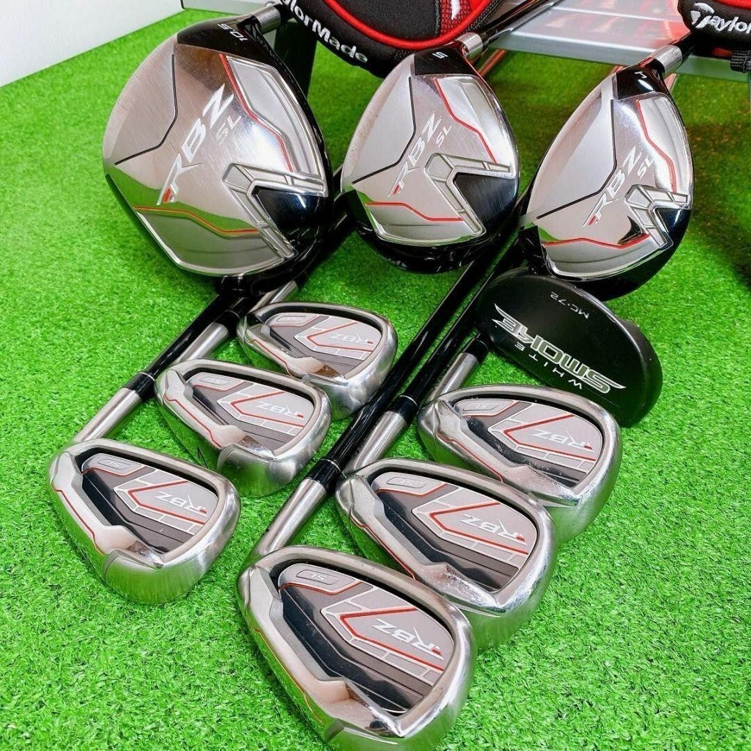 テーラーメイド RBZ メンズアイアンセット 6本 S スチールシャフト ゴルフ テーラーメイドRBZメンズアイアン6本セットスチールS右利き用