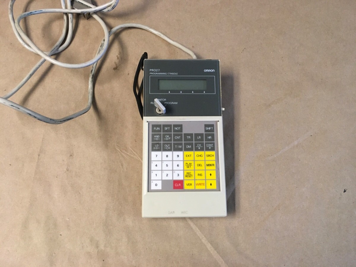 Omron C200H-PRO27E Programming Console with Key (KB) | eBay