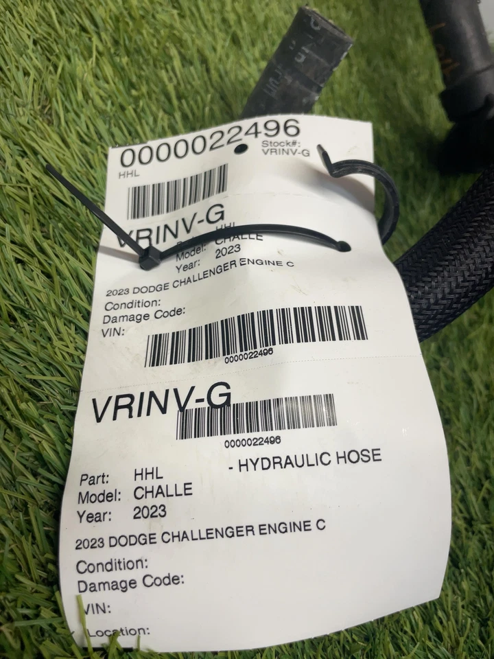 ✅ Manguera de desbordamiento de refrigerante de motor Dodge Challenger 2023 PN:68193882AD OEM Foto 4 de 4