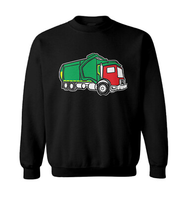 Garbage Truck - Future Truck Driver Truck Guy Cool Toddler Crewneck Sweater