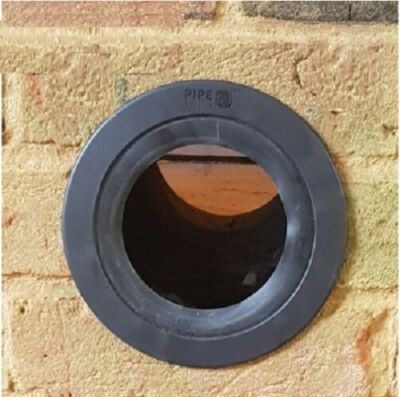 Easy Fit Rohr Snug schwarz 32 mm, 40 mm & 110 mm Bodenabfallrohr
