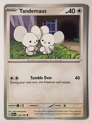 tandemaus pokemon card price Pokemon TCG Scarlet & Violet Tandemaus Reverse Holo 159/198