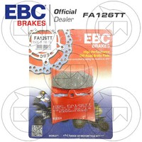 BremsbelÄGe Vorderer Carbon EBC FA126TT Gilera MXR 125 1989 - 1992
