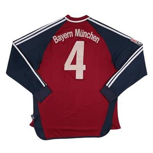 Maillot Bayern Munich Domicile Matchworn - Numéro 8 - Taille M - Adidas