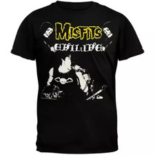 Misfits Evilive Glenn Punk Rock T Shirt Full Size S-5XL