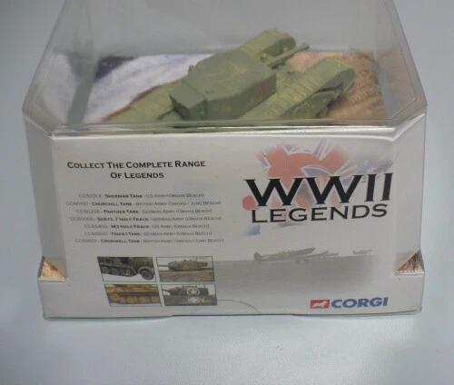 CARRO ARMATO CHURCHILL MKIII CORGI LEGEDS SCALA 1:50 - Rif.CC60107 - Immagine 2 di 3
