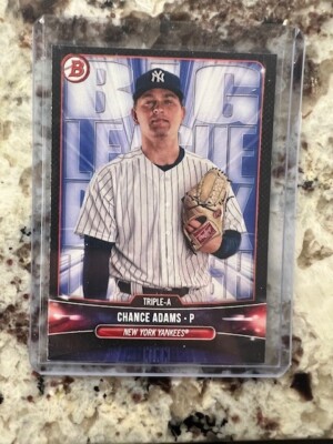 2018 BOWMAN BIG LEAGUE BREAKTHROUGH NEW YORK YANKEES CHANCE ADAMES #BL-GA UNUSED