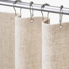 Shower Curtain Linen Cream Farmhouse Shower Curtains for Bathroom Natural Clo.