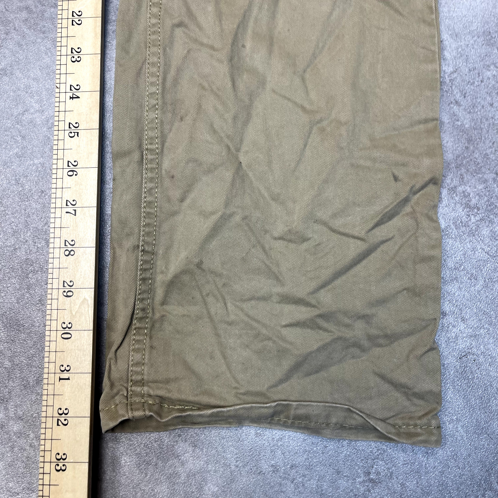 Levis 514 Jeans Mens 34" Y2K Denim USA Vintage Straight Fit Trousers Beige image 6