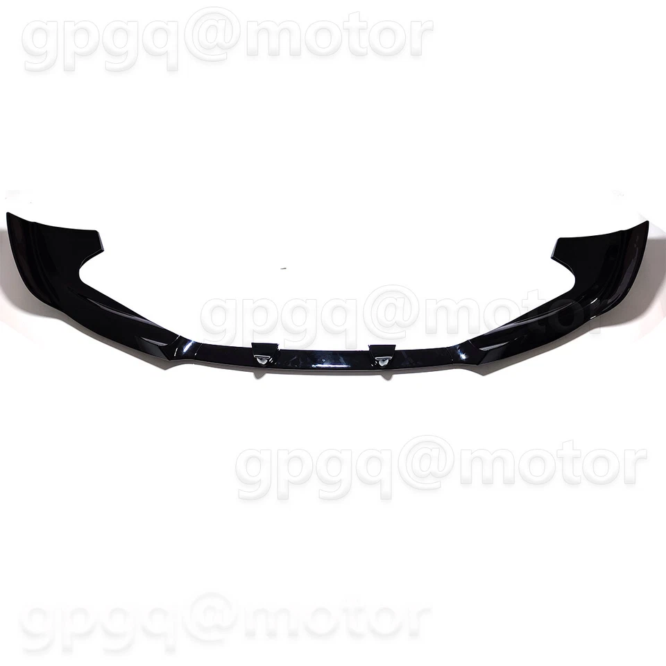 Divisor de labios de parachoques delantero negro brillante para Jeep Grand Cherokee SRT SRT8 2012-2016丨 Foto 3 de 4