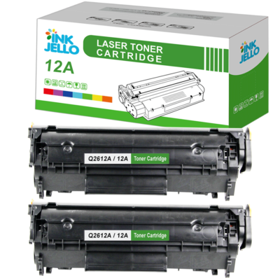 Black 12A Toner Cartridge Black Compatible For HP 12A Q2612A Laserjet 1020 1022 1012 1010 1015 1018 1022n 1022NW 3015 3030 3020 3050 3052 3055 M1005 M1319 M1319F Printer(4-Pack,Black Hp Laserjet 1020 Toner Cartridge - Foto 8