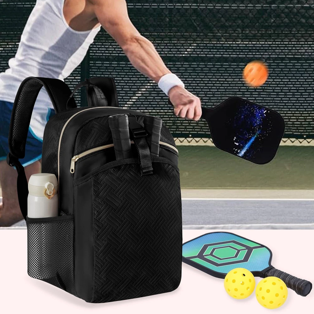 Pickleball Bag Backpack for Women Holds 4 Paddles Large Pickle Ball Bag Pickl...
