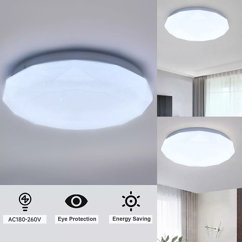 Bright LED Ceiling Light Panel Down Lights Kitchen Bedroom Living Room Wall Lamp