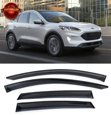 Out-Channel Window Visor Sun Vent Rain Wind Guard Shade Fit 20-Up Ford Escape