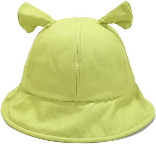 Shrek Bucket Hat for Women Men Summer Travel Beach Sun Hats One Size, Green - Picture 3 of 9