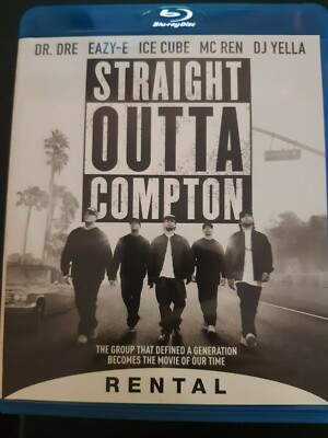 Straight Outta Compton (Blu-ray, Former Rental) | eBay