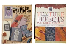 2 Rubber Stamping Techniques & Texture Effects Projects Tutorials How-To Books