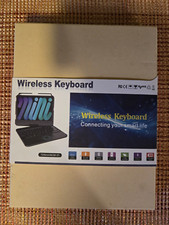 Mini Wireless Slim Keyboard For Tablets NEW, Sealed