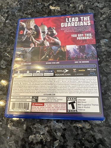 Sony PlayStation 4 MARVEL Guardians of the Galaxy CIB *Tested & Works* - Photo 2/4