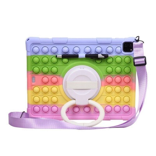 For iPad Pro 11 12.9 2018 20 21 2022 Case Kids Friendly Shockproof Handle Cover - Picture 94 of 103