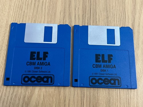 Amiga Ocean ELF Vintage 1991 Game - Boxed & Working -👽👾Retro Gift Idea👾👽 - Photo 17/24