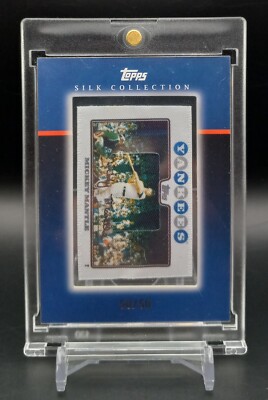 2008 Topps Silk Collection #SC7 Mickey Mantle HOF #d 50/50 Yankees