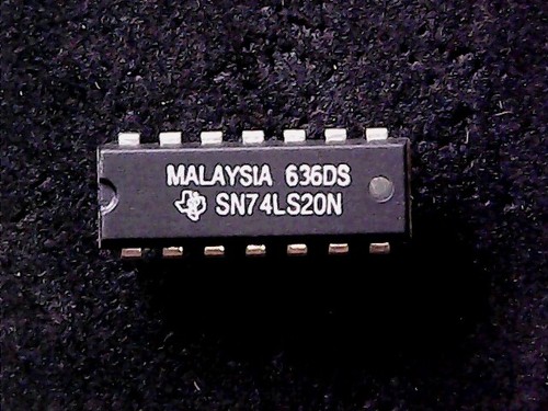 SN74LS20N - Texas Instruments Dual 4-input NAND gate 74LS20 (DIP-14) - 第 1/1 張圖片