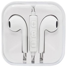 Écouteurs intra-auriculaires écouteurs filaires écouteurs 3,5 mm avec micro stéréo (blanc)