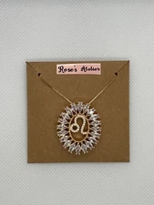 High Quality New Design 12 Zodiac Chain Link Pendant Necklace for Women Personal