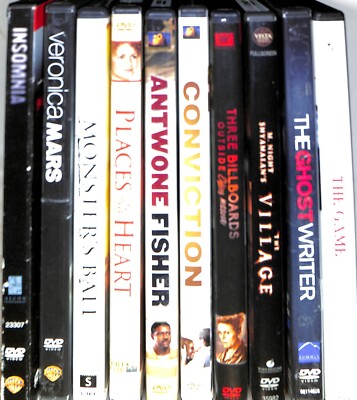 Drama, Suspense, Intriguing DVDs Choice- Build a Bundle FLAT $4.99 shipping