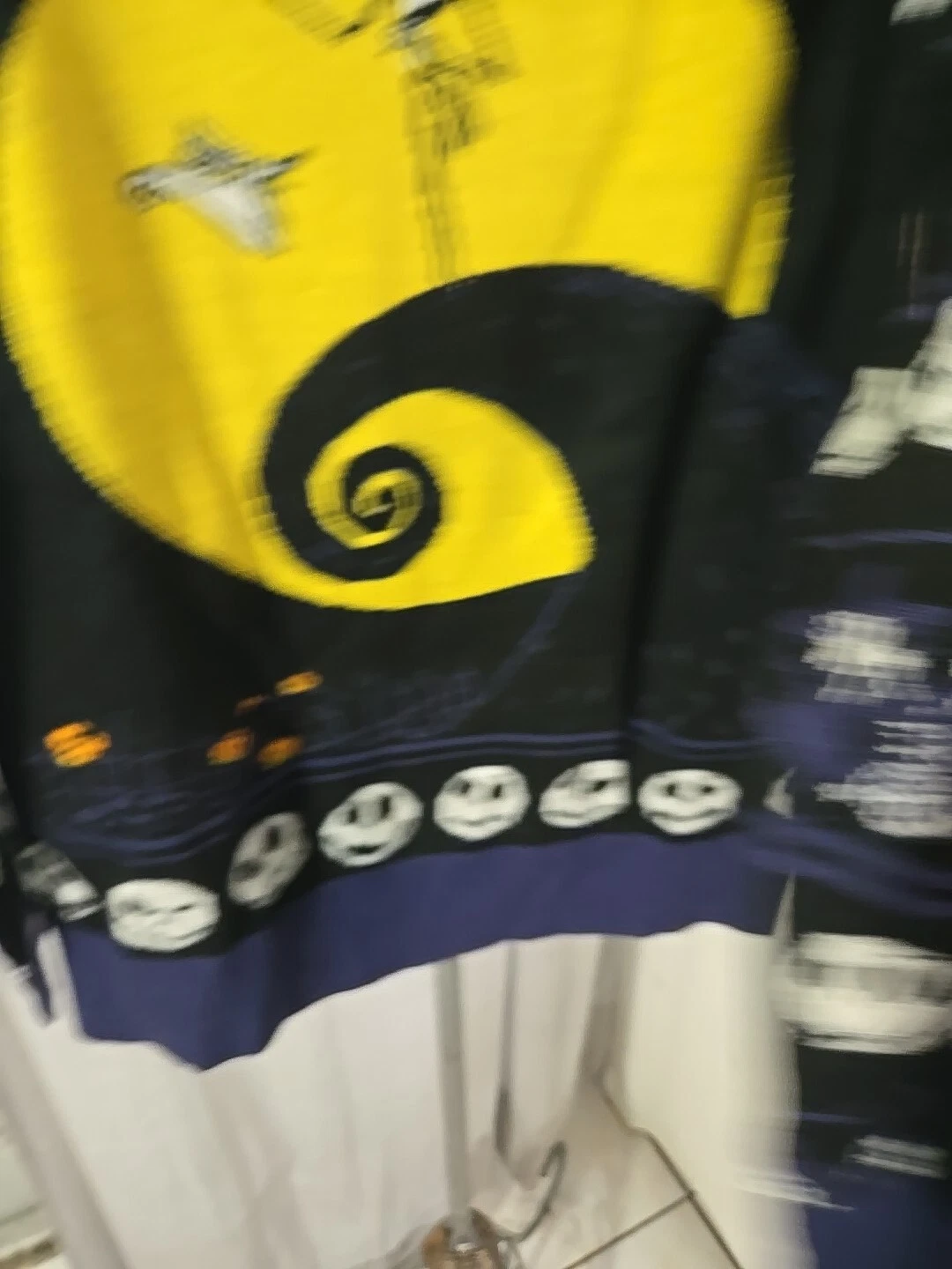 DISNEY NIGHTMARE BEFORE CHRISTMAS SWEATER UGLY FAIR ISLE JACK SALLY PULLOVER S