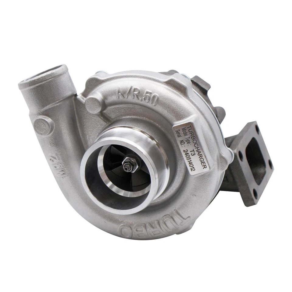 Turbocharger Turbo & Oil Return Feed line kit A/R.50 T04e T3/T4 SDD-TBCT04E63 - Image 4 of 4