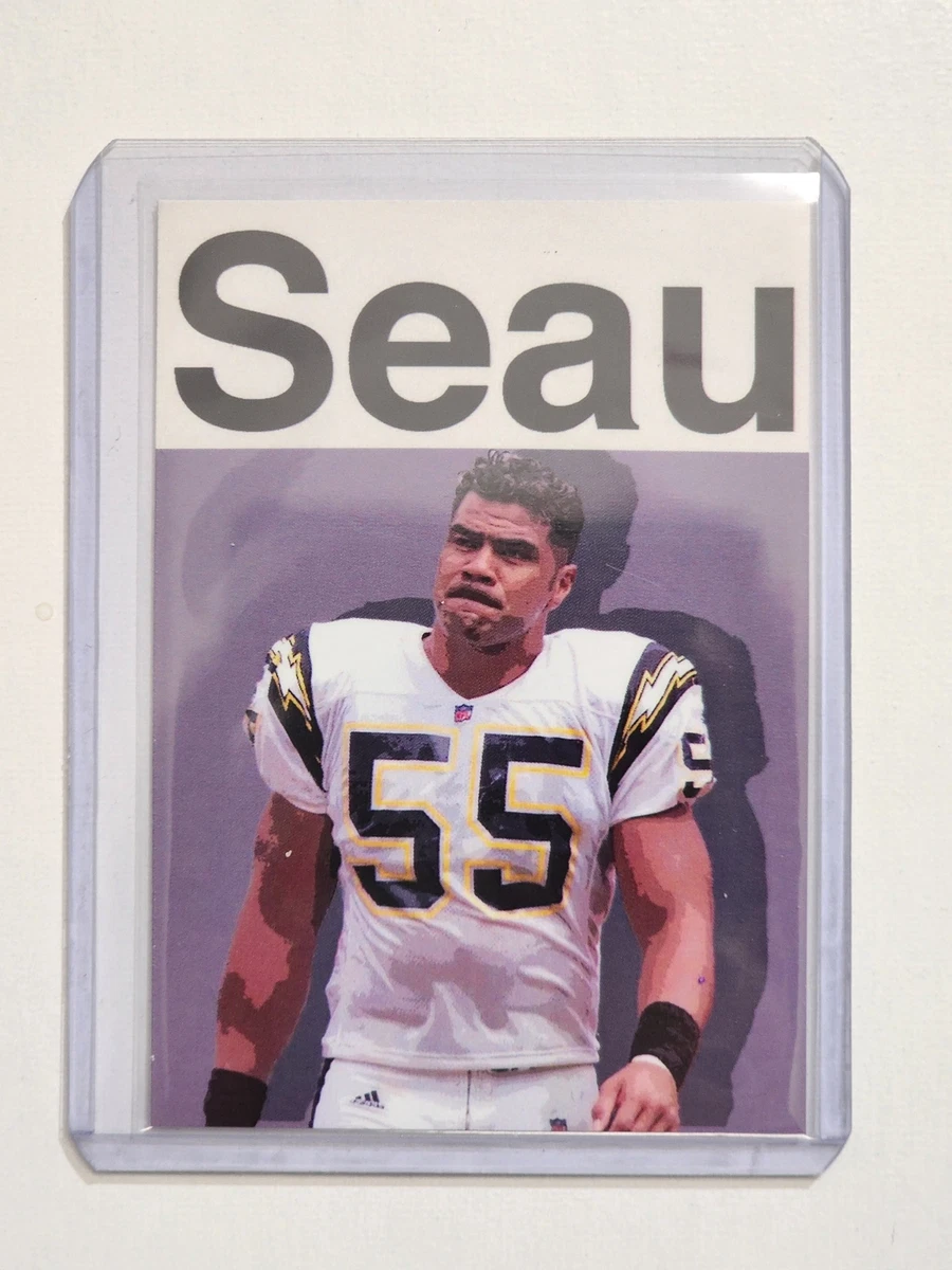 Junior seau cheap signed football