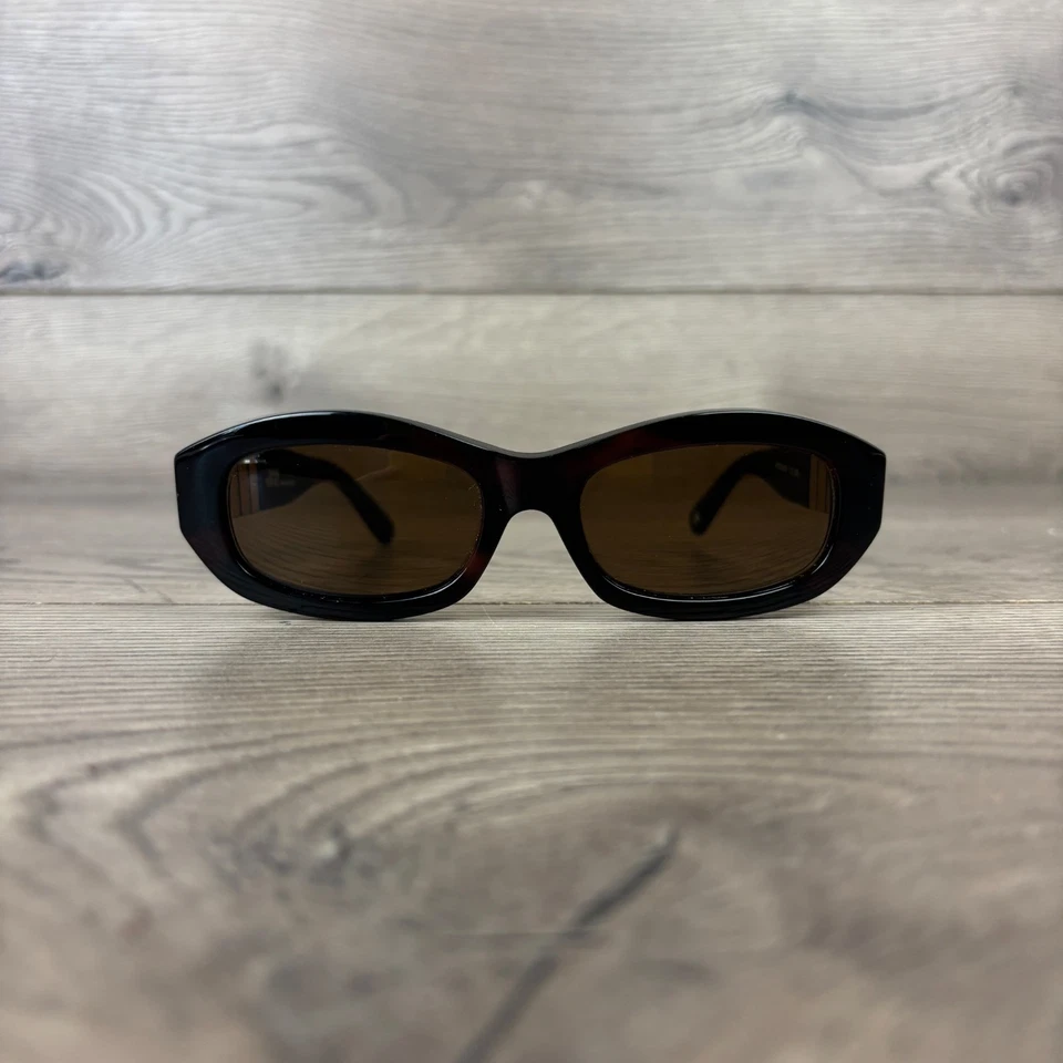 Gafas de sol Gianni Versace Celebrity MOD.481/B COL.900 Dorado Marrón Raro De colección Foto 3 de 4