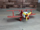 Barney Stormin Bi-Plane Cars Figure Toy Disney Pixar 2010 Mattel M9490