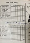 1/9/48 BAA Philadelphia Warriors Vs Chicago Stags + Philadelphia Eagles Program — photo 2
