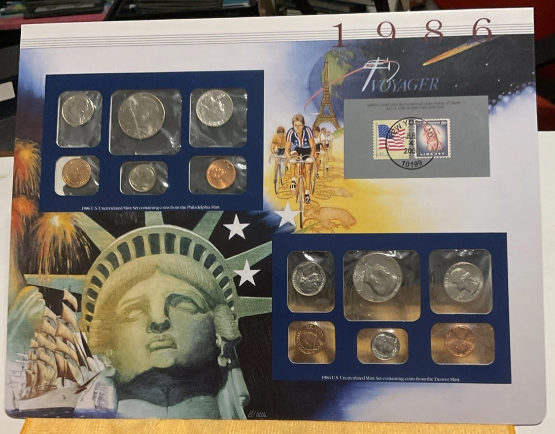 25+ Uncirculated 1986 US Coin Mint Sets for sale | Updated Oct 2026