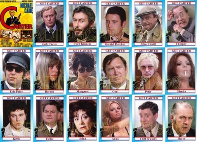 Get Carter (1971) Movie Trading Cards. Sir Michael Caine Britt Ekland Gangster