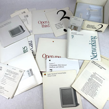 Vintage Apple Macintosh Various Owner Manual/Paperwork Lot Software 3.5" Disks