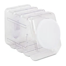 Pacon Interlocking 6.75"H x 5.5"W x 9.5"D Plastic Storage Container Clear Each