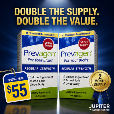 2 Bottles - PREVAGEN Regular Strength Memory & Focus, 30 CT - Brand New Shipment