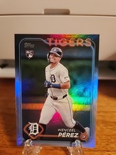 Wenceel Perez Refractor Rookie RC 2024 Topps Chrome Update Card US233 Tigers