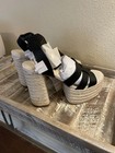 NEW The Drop Wedge Espadrille Duchess Raffia Platform Sandals Size 8 $149 — photo 4
