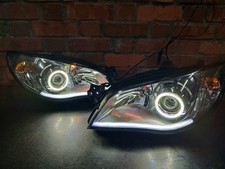 DRL LED JDM Scheinwerfer Head Lights Lampe 06-08 Subaru Impreza WRX GDB GDA H...