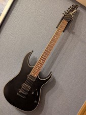 [Buone condizioni] Chitarra elettrica Ibanez RG421EX con custodia nero opaco