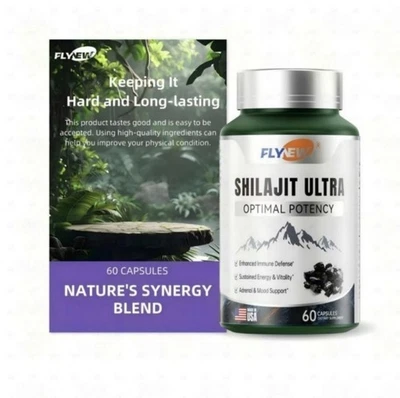 Flynew Shilajit Ultra Optimal Potency, Shilajit Extract with L-Arginine - Image 1 of 4