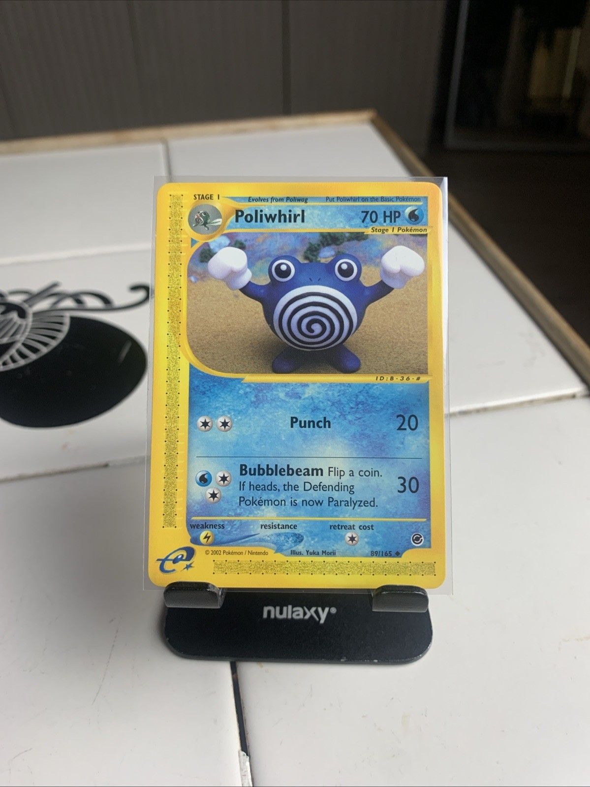 Poliwhirl 89/165 Expedition Pokémon TCG Uncommon E Series Vintage 2002