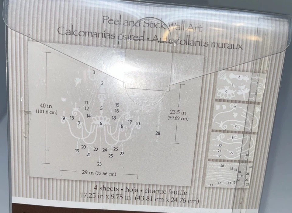 Araña de arte de pared Koala Baby pelar y pegar rosa 34 piezas 4 hojas NUEVO Foto 3 de 4