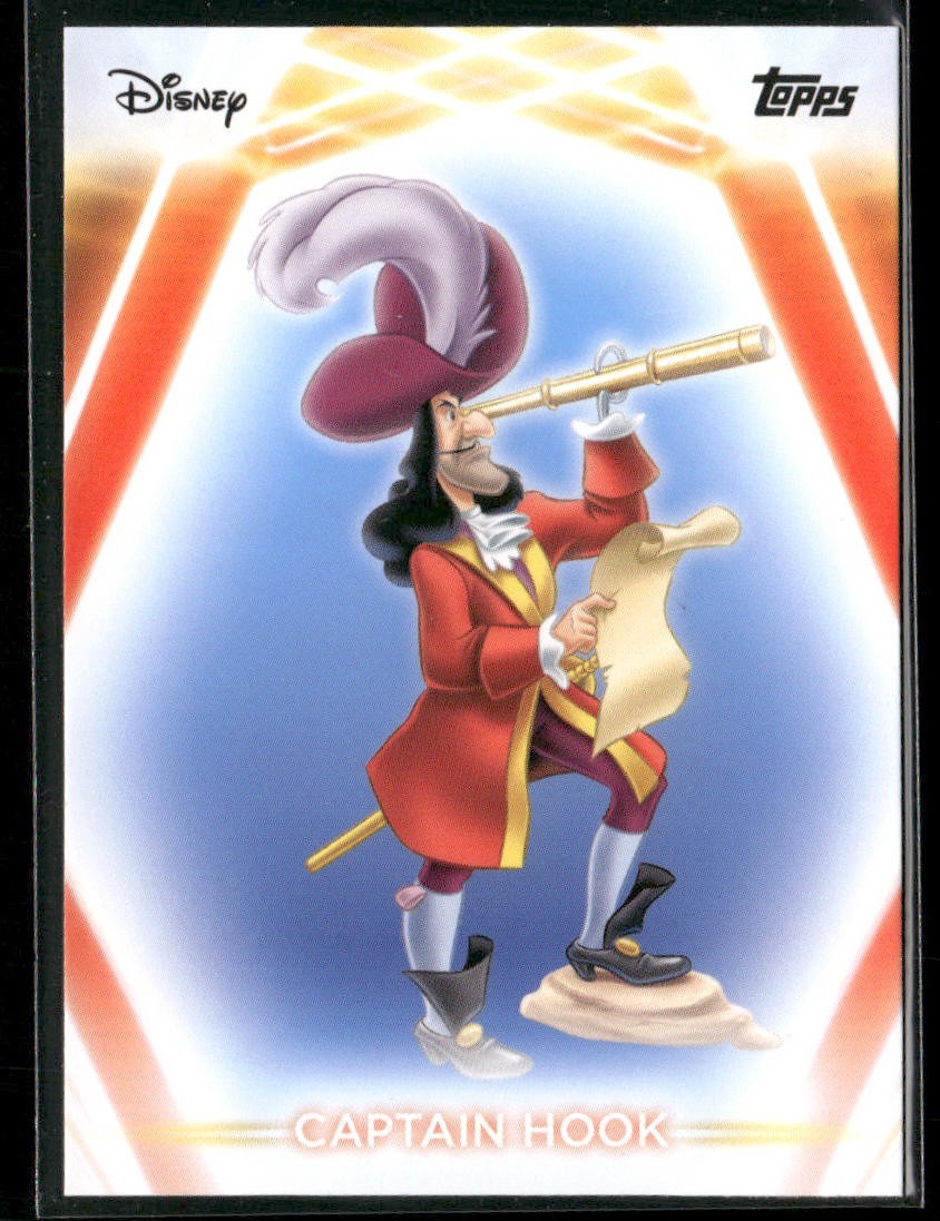 2026 Topps Disney Neon #9 - Captain Hook