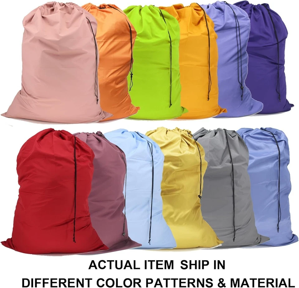 College Dorm Laundry Bags - Large Capacity - 12 Pack - Image 4 of 4